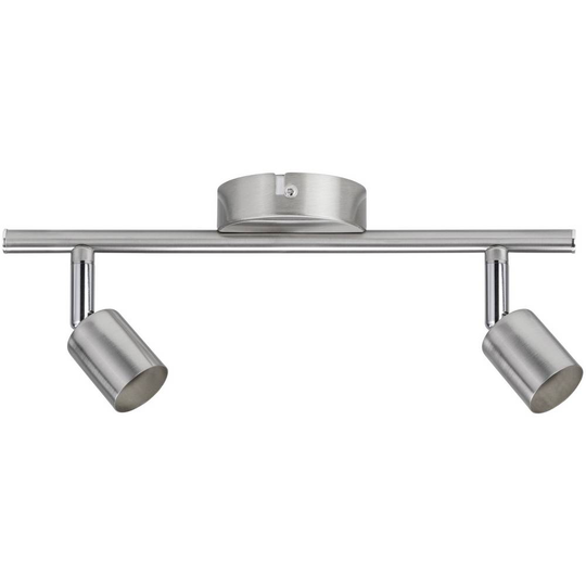 Väggbelysning GU10 LED Paulmann Spotlight Carolina 66744 Nickel (matt)