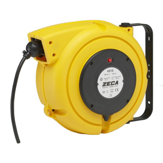 Z 4000 Fjäderkabelvinda 1,5 mm² 9 m, 4 ledare