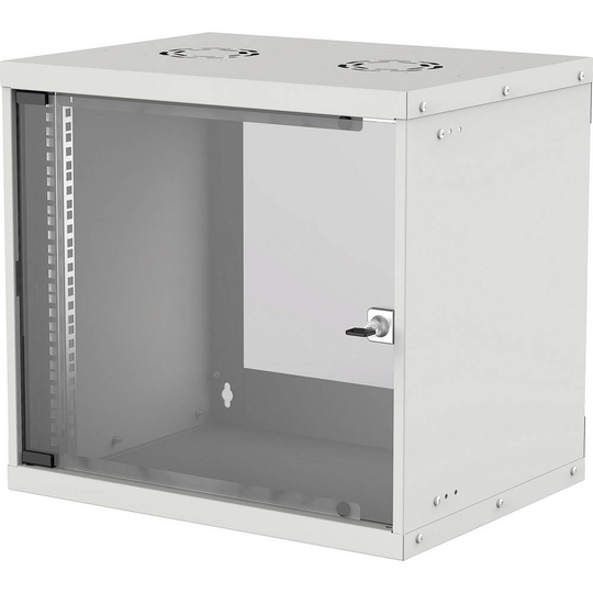 Intellinet 19 Wandverteiler Basic Line 9HE grau 19 väggskåp (B x H x D) 540 x 487 x 560 mm 9 U Grå-vit (RAL 7035)