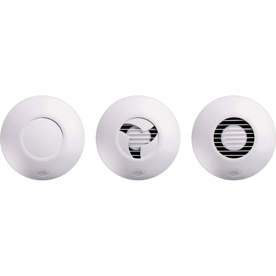 Wallair ICON 100 Badrumsfläkt 230 V 67 m³/h 10 cm