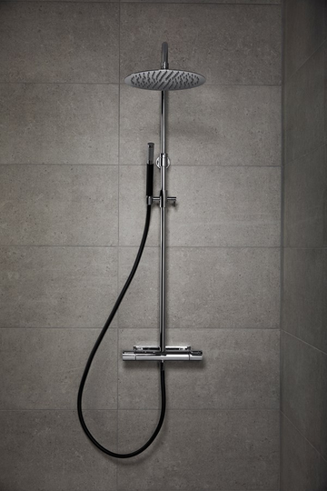 INR Takdusch Mist Krom/Svart 160 cc