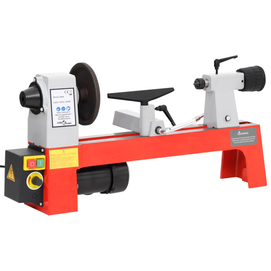 vidaXL Träsvarv med justerbar hastighet 305 mm 250 W