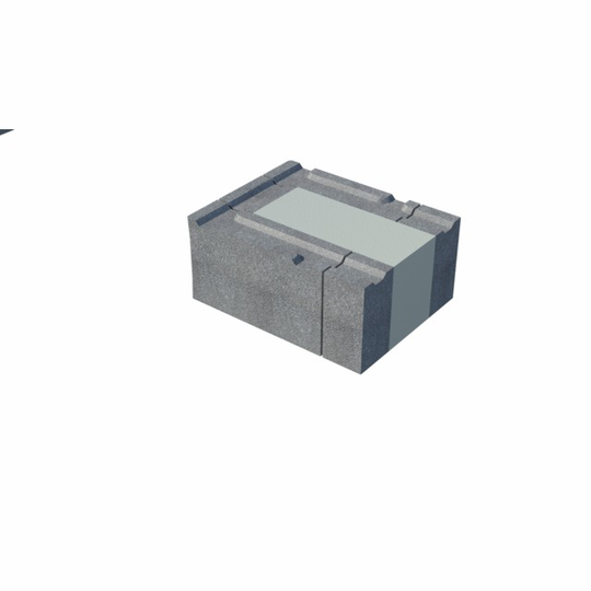 LECA ISOBLOCK HÖRN 2.0 350X197X433MM | Beijerbygg Byggmaterial
