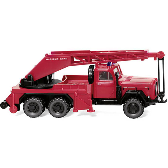 Wiking 086149 H0 Magirus Deutz Uranus Brandkranvagn kW 15