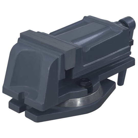 vidaXL Roterbart skruvstycke gjutjärn 100 mm
