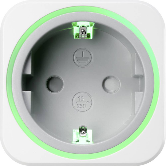 VOLTCRAFT SEM6500 SE Energimätare Trådlös sockel, Dataexport, Dataloggerfunktion, Kostnadsprognos, Eltariff inställbar, med app-styrning, Internet-anslutning