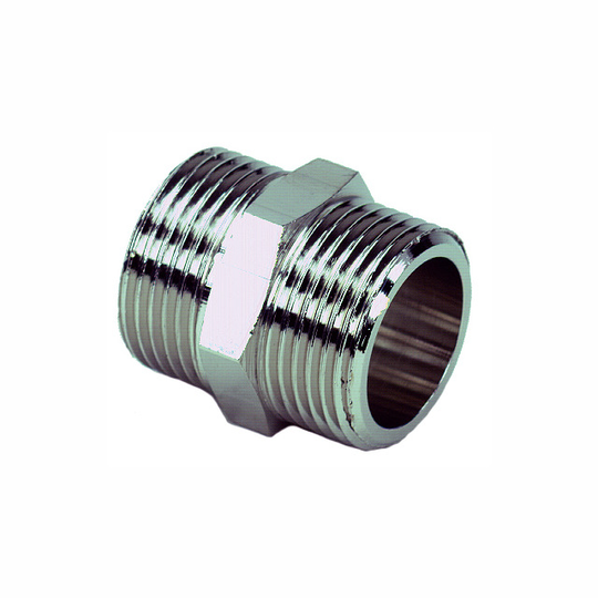 METALLRÖRDEL R15 DUBBELNIPPEL | Beijerbygg Byggmaterial