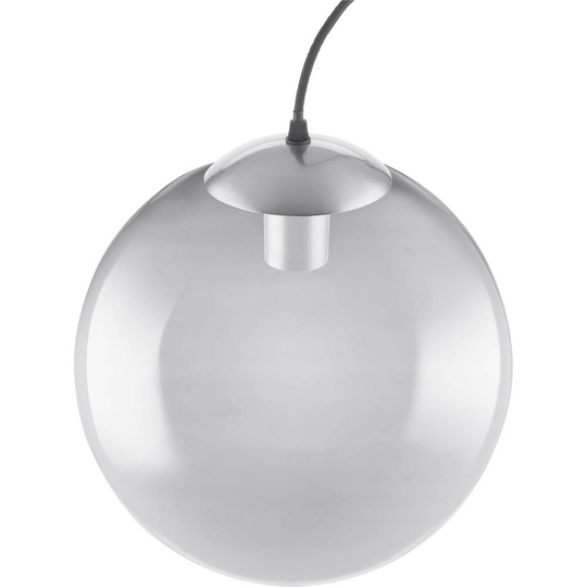 Pendellampa LED, Halogen E27 EEK: beroende av ljuskälla LEDVANCE Vintage 1906 Bubble 4058075217362 Rökgrå