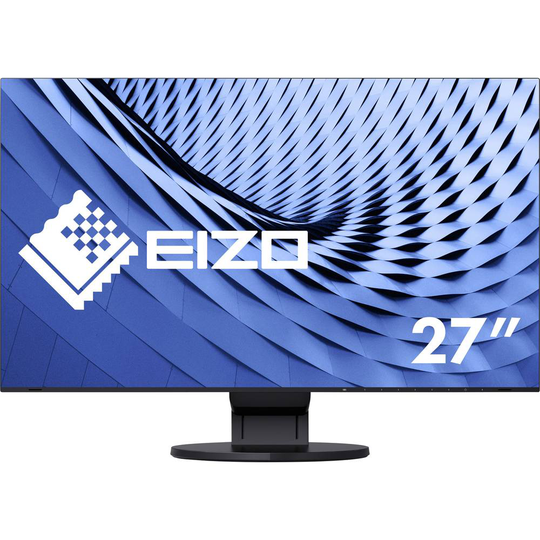EIZO EV2785-BK LED-skärm 68.6 cm (27 tum) 3840 x 2160 pixel UHD 2160p (4K) 5 ms HDMI, DisplayPort, USB 3.2 Gen 1 (USB 3.0), USB 3.2 Gen 2, USB-C® IPS LED