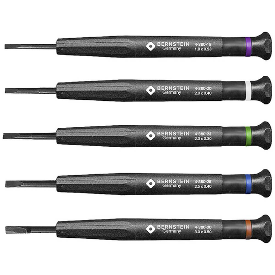 Skruvmejsel set Bernstein Tools 4-380-G