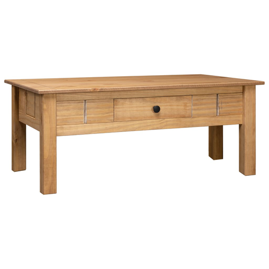 vidaXL Soffbord 100x60x45 cm massiv furu panama