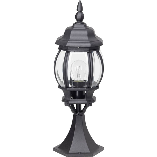 Utomhusmarkbelysning LED E27 60 W Brilliant Istria 48684/06 Svart