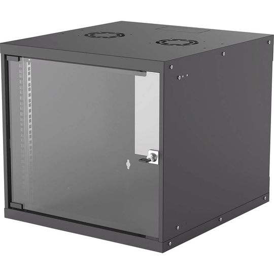 Intellinet 19 Wandverteiler Basic Line 9HE schwarz 19 väggskåp (B x H x D) 540 x 487 x 560 mm 9 U Svart (RAL 9005)