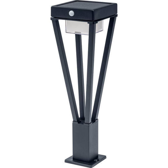 LEDVANCE Solcells-utomhusmarkbelysning med rörelsedetektor ENDURA STYLE SOLAR BOUQUET 4058075564565 LED 6 W N/A Mörkgrå