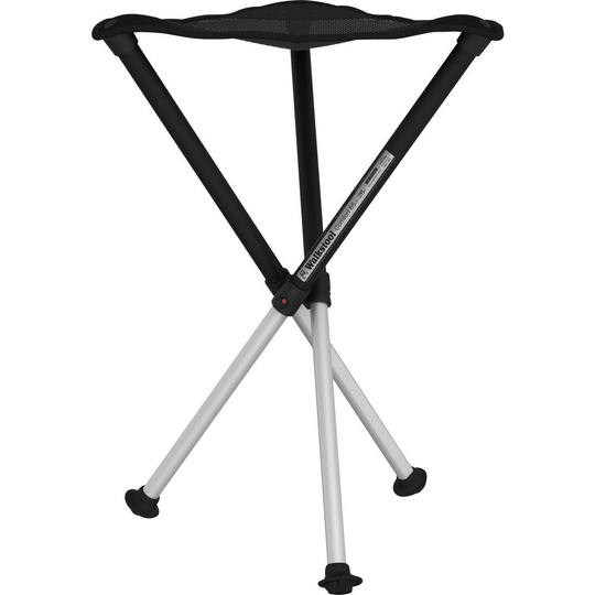 Fällstol Walkstool Comfort XXL Svart, Silver ComfortXXL