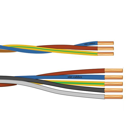 NKT FQ Installationskabel tvinnad, 300 m/bobin 3G1.5 mm²