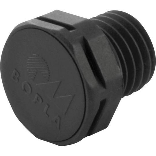 Tryckkompensering element 52042000 Svart Bopla DAE M12 5 st