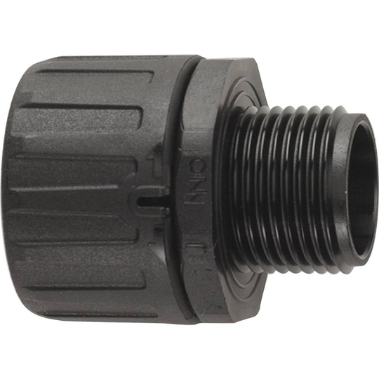 LAPP 55506375 SILVYN® FPAG M40x1,5 BK Slangskruvlåsning Svart M40 Rak 2 st