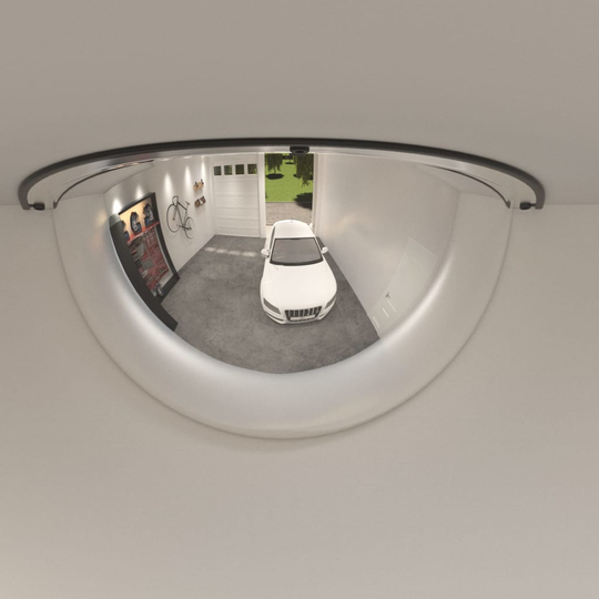 vidaXL Trafikspeglar kupol 2 st Ø60 cm 180° akryl