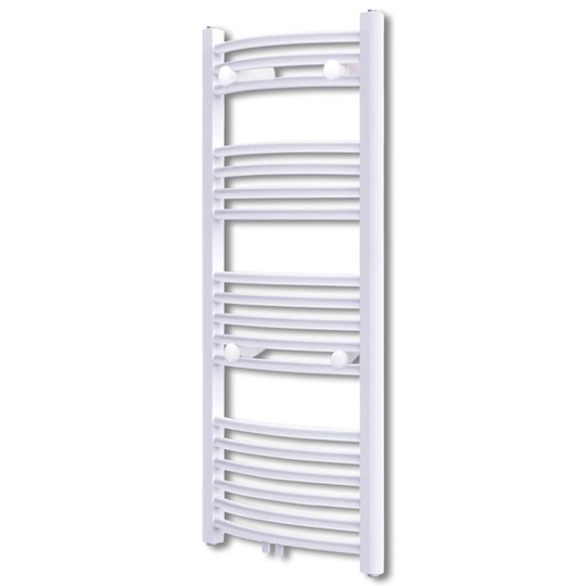 vidaXL Handdukstork centralvärme element båge 600 x 1160 mm