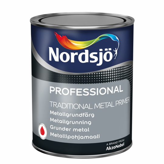 GRUNDFÄRG GRÅ PRO METAL PRIMER 1L | Beijerbygg Byggmaterial