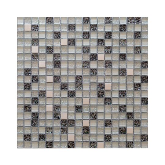 Kristallmosaik Arredo Exclusive Stone Silver 1,5x1,5 cm