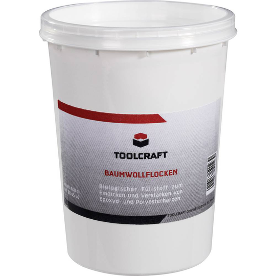 TOOLCRAFT Bomullfiberfyllnad 886566 500 ml