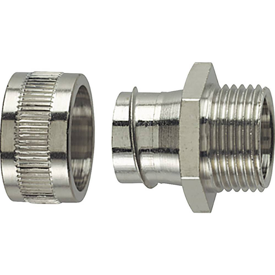 HellermannTyton 166-30321 SSC10-FM-M12-SS316-ML Slangskruvlåsning Metall M12 Rak 1 st