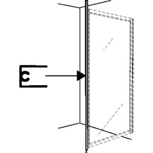 Ifö Solid golv- och takstöd SVGT