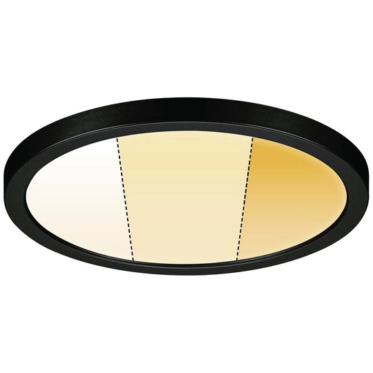LED-inbyggnadsbelysning 13 W Paulmann Areo VariFit 93099 Svart