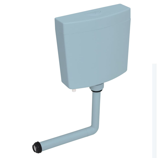 vidaXL Cistern till toalett 3/6 L blå