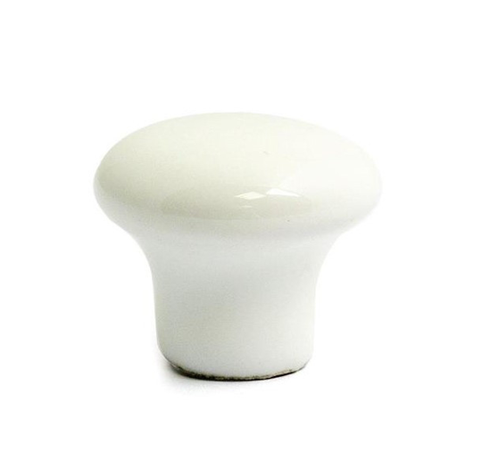Linfalk Knopp vit porslin 1002-32-20