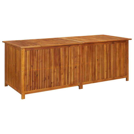 vidaXL Dynbox 200x80x75 cm massivt akaciaträ