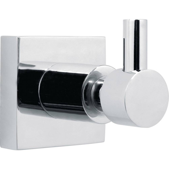 tesa Garderobskrok 40251-00000-00 hukk Antal krokar: 1 (B x H x D) 49 x 55 x 68 mm Metall Krom (glänsande) 1 st