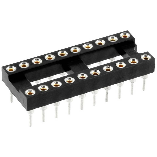 econ connect PZ20AB IC-sockel Antal poler: 20 Precisions-kontakt 1 st Tube
