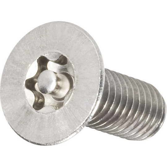 TOOLCRAFT 888797 Skruvar med försänkt huvud M3 8 mm T-profil med stift Rostfritt stål A2 10 st
