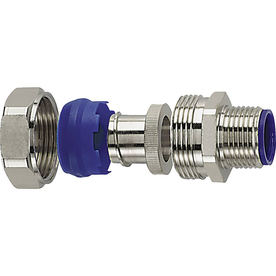 HellermannTyton 166-32205 LTS16-FMC-M20-NPB/PA6-ML Slangskruvlåsning Metall M20 Rak 1 st