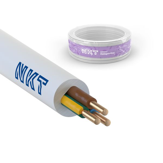 NKT EXQ XTRA Installationskabel 3G1.5 mm², 300/500V 100 m, ring