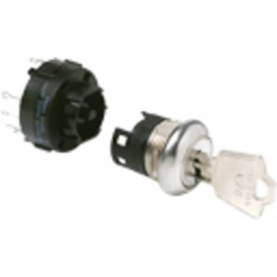 C & K Switches A216132Y2NZNQ Nyckelbrytare 125 V 2.5 A 2x På/På/På/På 4 x 30 ° 1 st