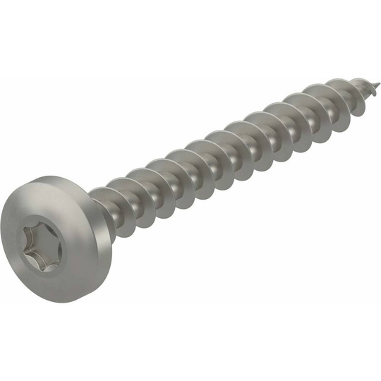 OBO Bettermann OTSP 4,0x30 A4 3191008 Spånskivs-skruv 4 mm 30 mm Sexkkant Ickerostande stål 100 st