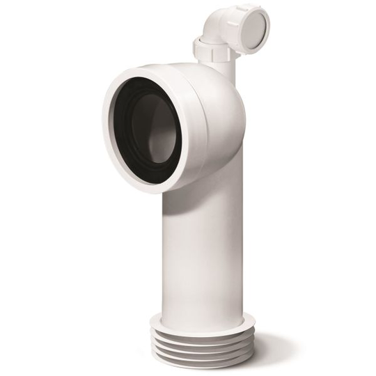 Jafo 3106661 WC-anslutning 110 mm, med extra inlopp