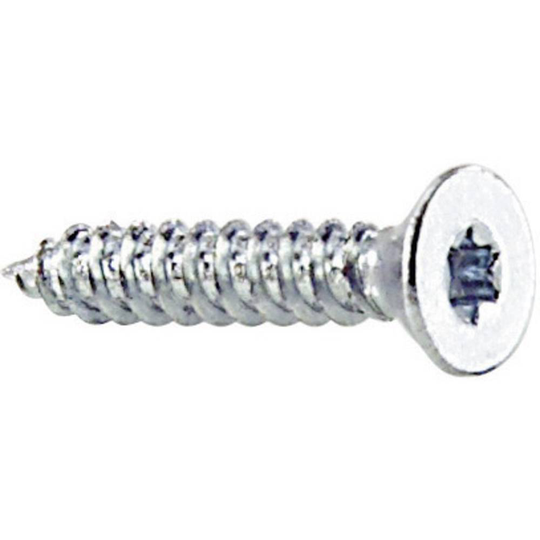 839573 Plåtskruv 4.2 mm 9.5 mm T-profil DIN 7982 Stål förzinkad 100 st