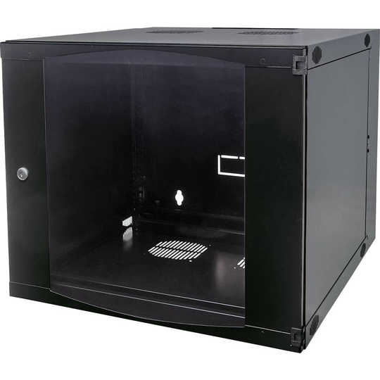Intellinet 713849 19 väggskåp (B x H x D) 540 x 460 x 600 mm 9 U Svart, Grå