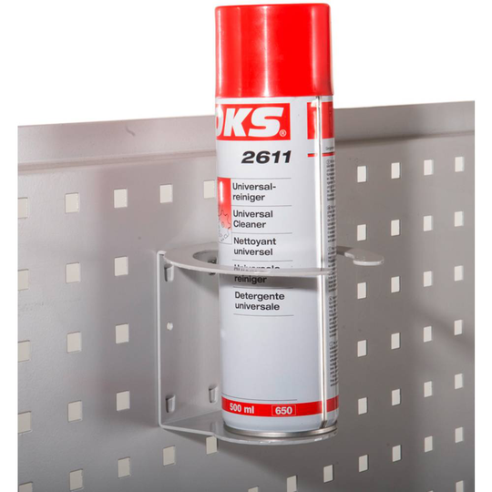 Manuflex ZB4788.7035 Flask- och mugghållare för sidopaneler och hål-hål-plåtinsats