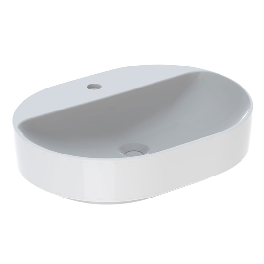 Ifö Tvättställ Variform Lay-On Elipps 60 cm Utan Bräddavlopp