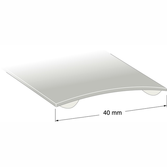 SKARVLIST FIX ROSTFRI 2000X40 | Beijerbygg Byggmaterial