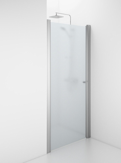 Ifö Duschdörr Space Nisch SPNF 750 Frostat Glas Med Knopp