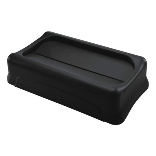 Rubbermaid FG267360BLA Vipplock svart