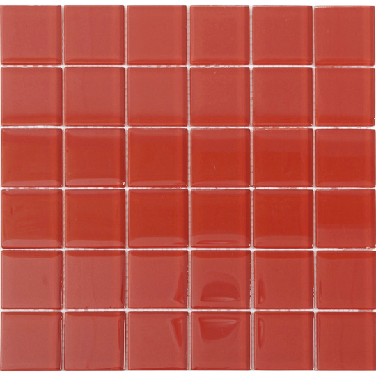 Kristallmosaik Arredo Blank 48x48x8 mm Red