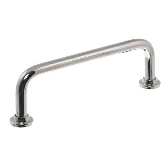 Linfalk Handtag järn/bl.nickel 1353-96-11